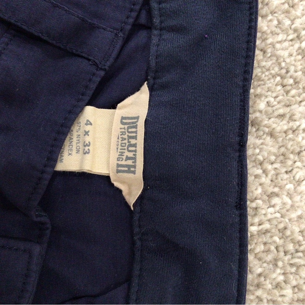 Duluth Trading Co Blue pants - Picture 3 of 3